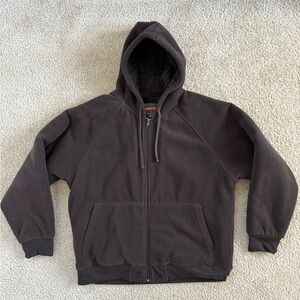 Avia Brown Zip-Up Hoodie